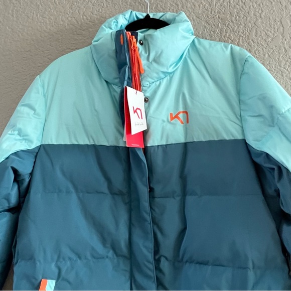 Kari Traa Lono Long Blue & Orange Jacket NWT SZ Medium - Picture 2 of 9
